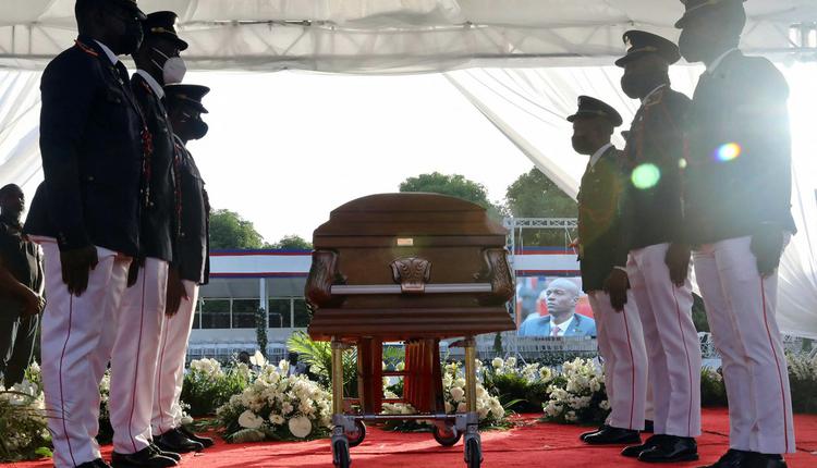 海地总统摩依士葬礼