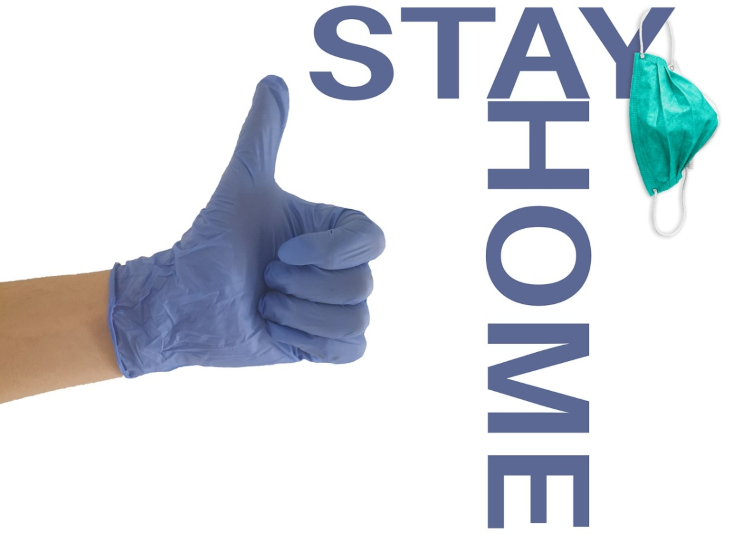 待在家里，stay at home，封城，封锁，居家限制令