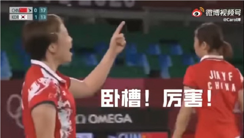 中國羽球選手比賽中狂暴粗口 境內外反應兩極分化