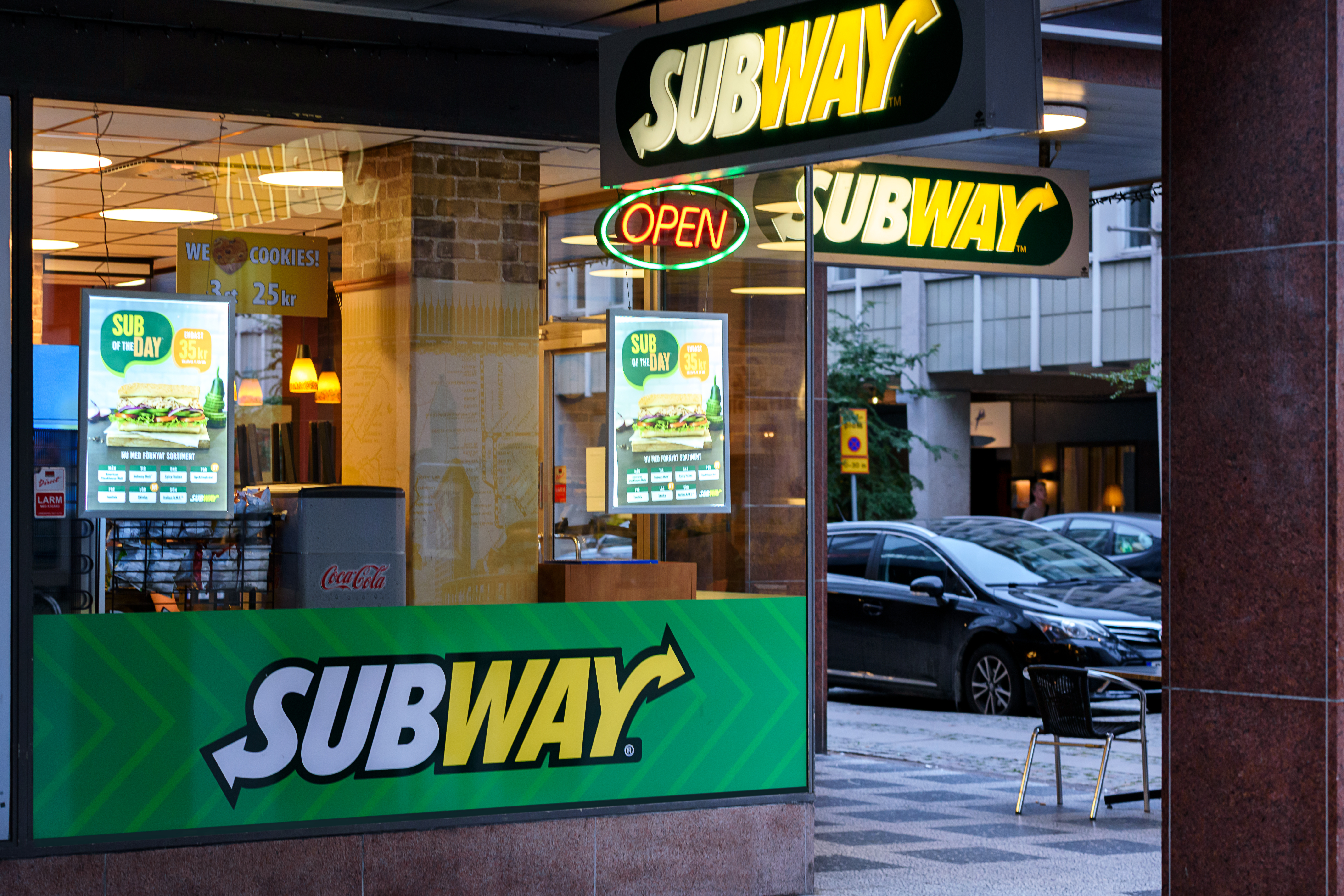 Subway快餐店