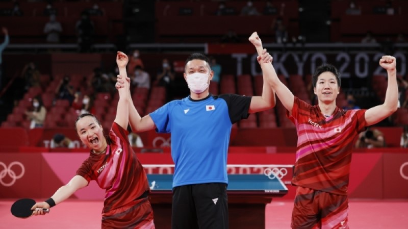 水谷隼、伊藤美诚