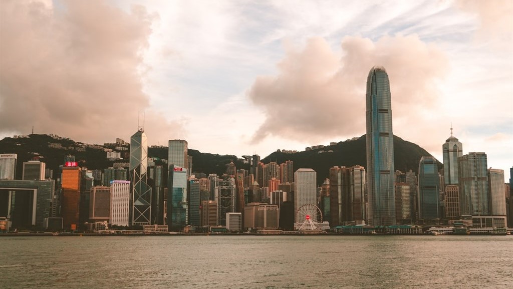 香港維多利亞港。