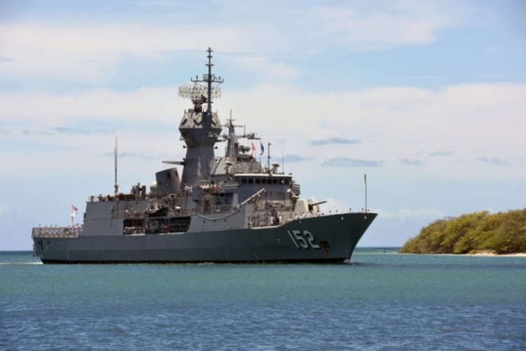 澳新军团级护卫舰（ANZAC class Frigates）HMAS Warramunga号
