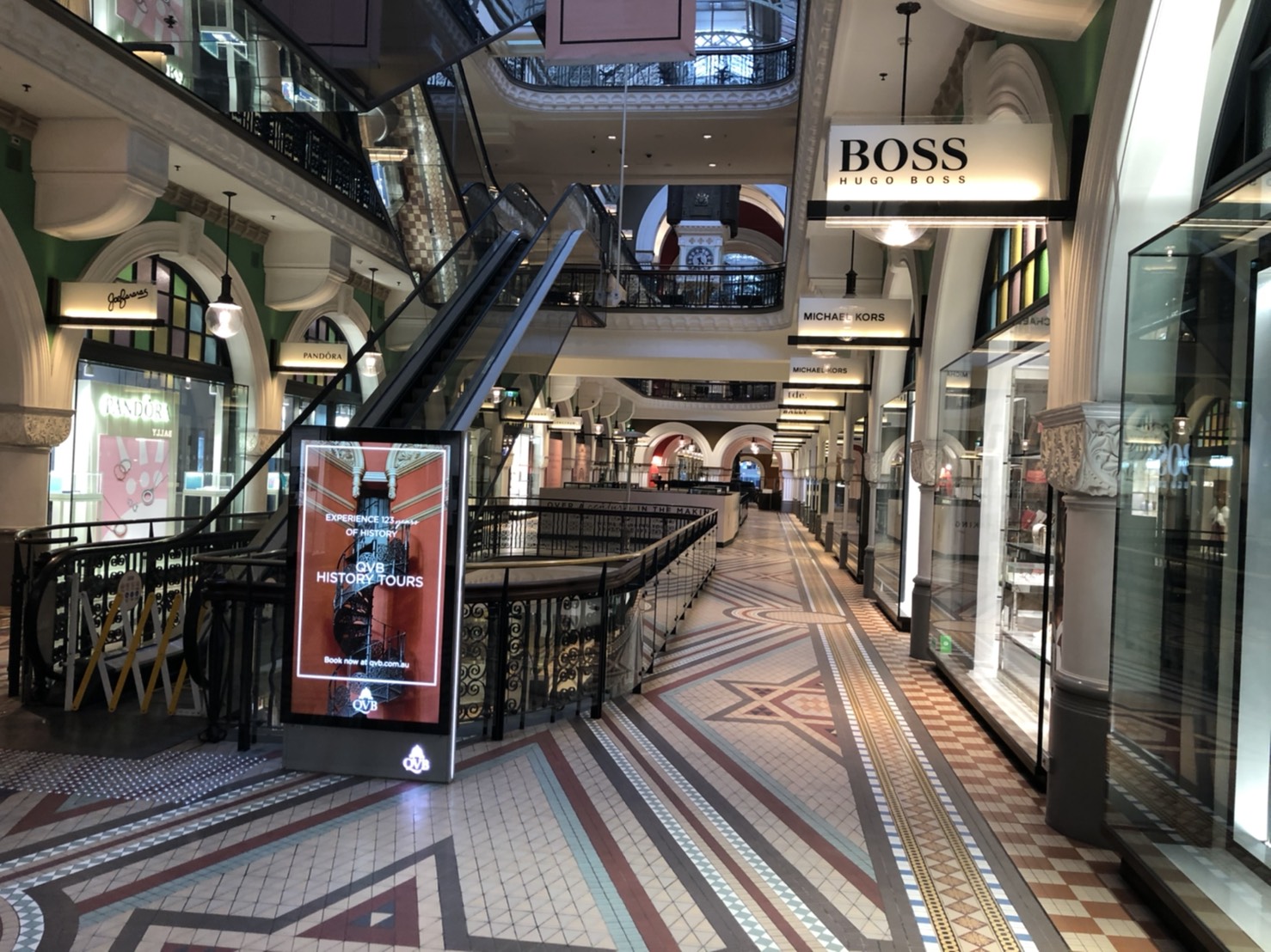 悉尼 澳洲疫情 悉尼市中心 QVB