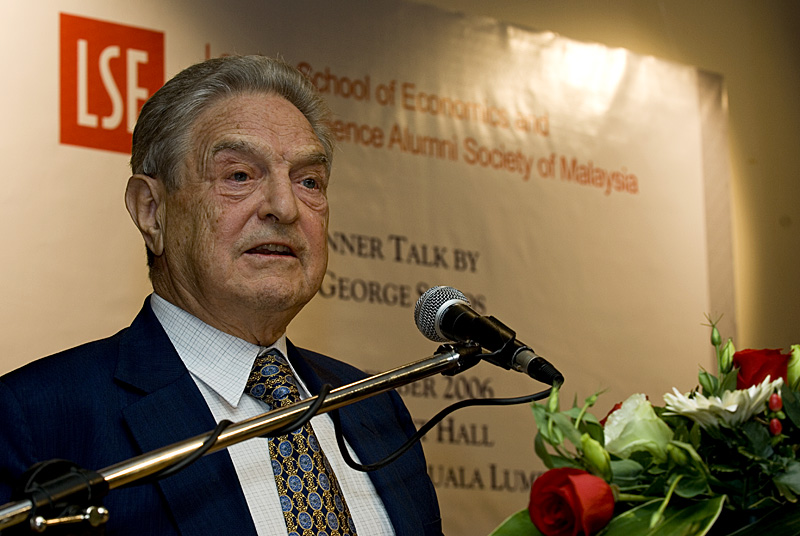 亿万富翁索罗斯，George Soros