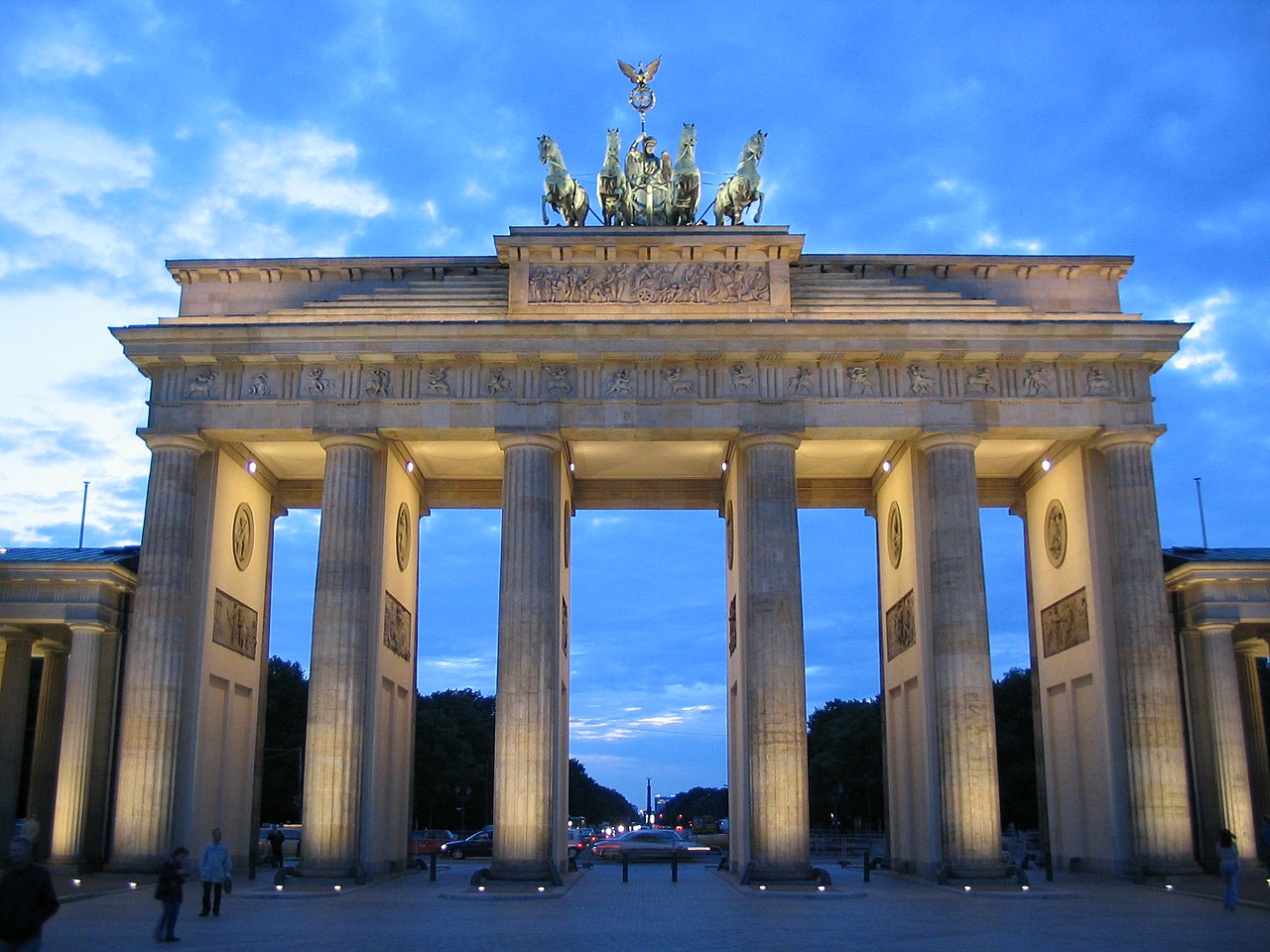 勃兰登堡门，Brandenburg Gate