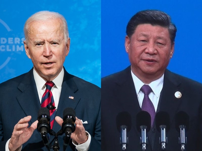 拜登与习近平