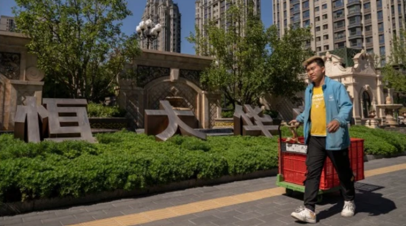 恒大建造的一个住宅区