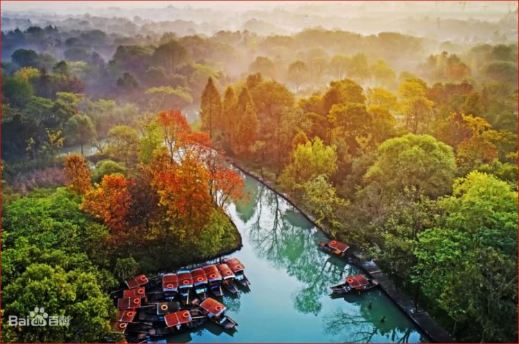 西溪濕地美景