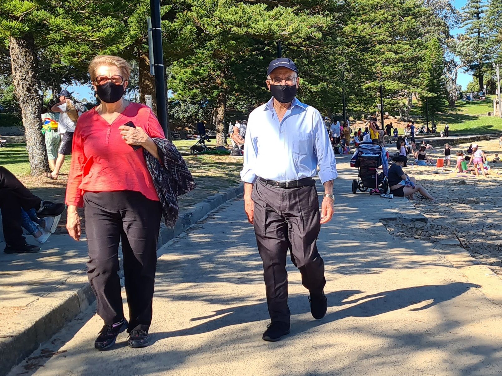 悉尼 澳洲疫情 解封 公園