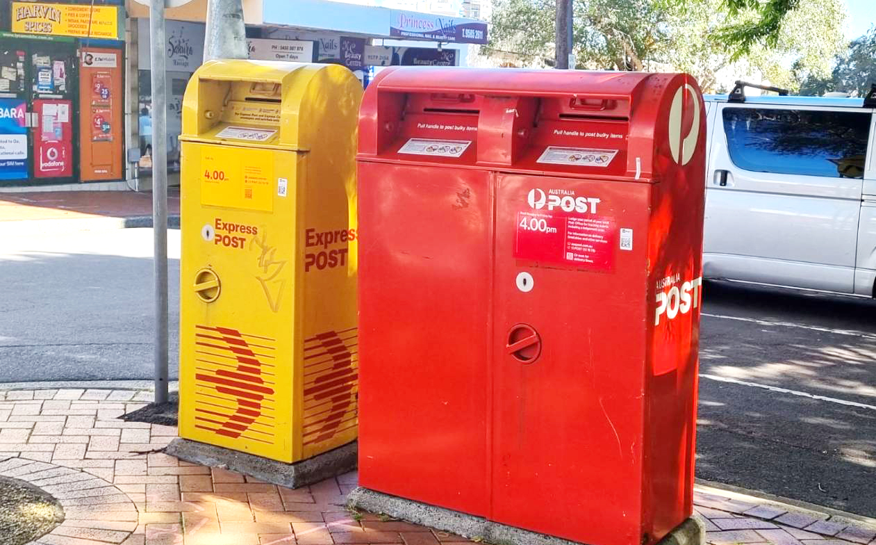 悉尼 澳洲邮局 邮筒 Australia Post