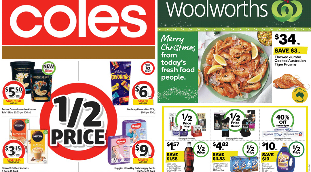 Coles、Woolworths