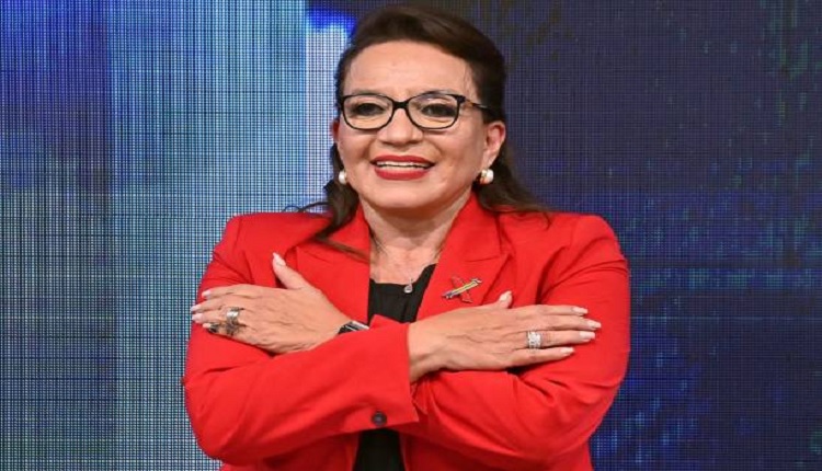 宏都拉斯自由重建党候选人卡斯楚