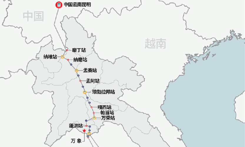 中国老挝铁路