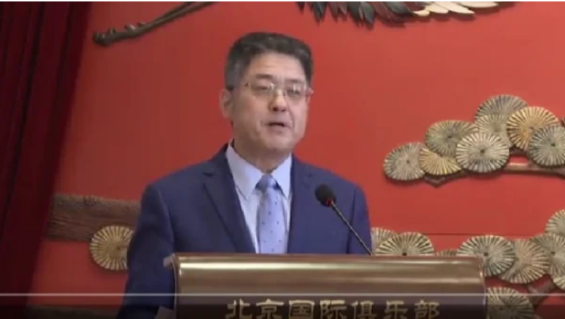 中国外交部副外长乐玉成