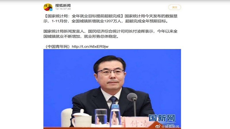 统计局翻车现场 网友直言 造假前动动脑子好吗？