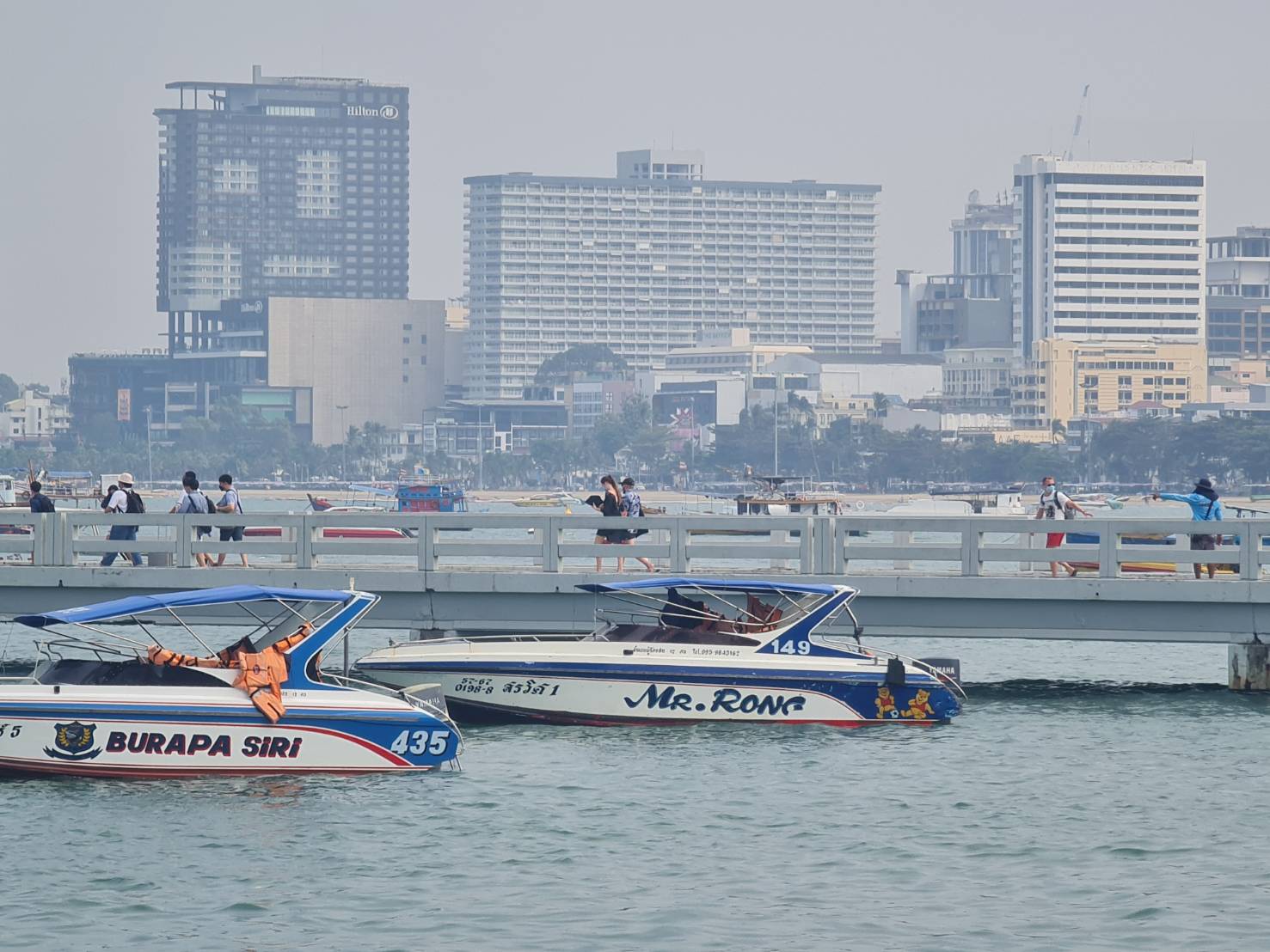 泰国 海滩 港口 Pattaya 芭提雅