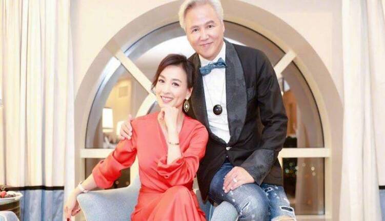 台湾女星张庭和“台湾第一小生”林瑞阳