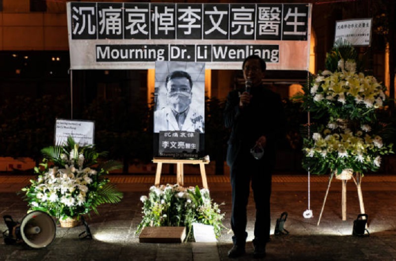 香港，李文亮