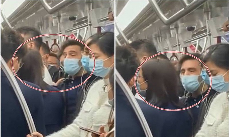 中国大妈地铁怒呛老外 外界一面倒地指其没有素质