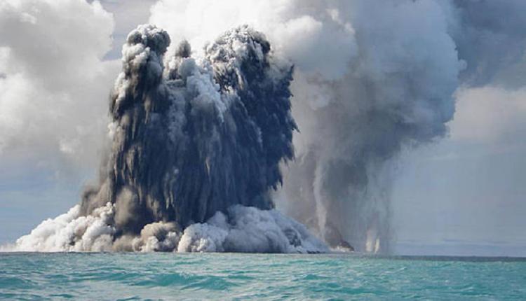 汤加海底火山