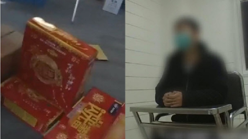 无处不在的朝阳群众 北京男子囤9箱烟花被举报