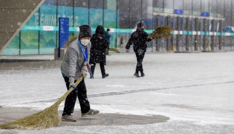 北京冬奧，清潔工