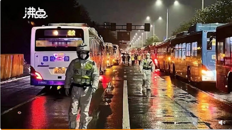 杭州近万民众被拉走隔离 淋雨吹风数小时未有安排