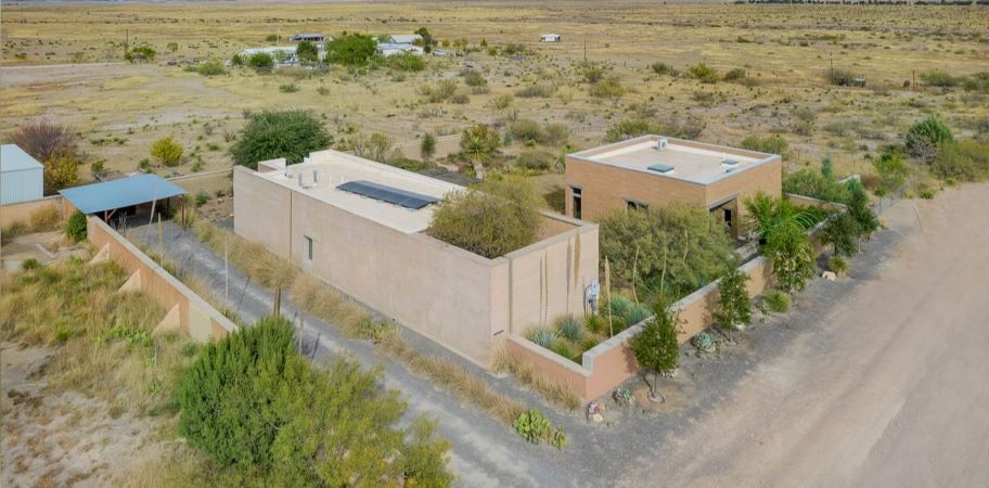 太陽能，太陽能住宅，美國沙漠小鎮，馬爾法(Marfa)