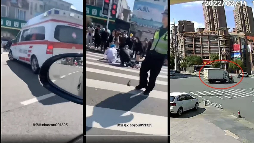 情人节惨案！为报复社会福建男子开货车连撞数十人（视频）