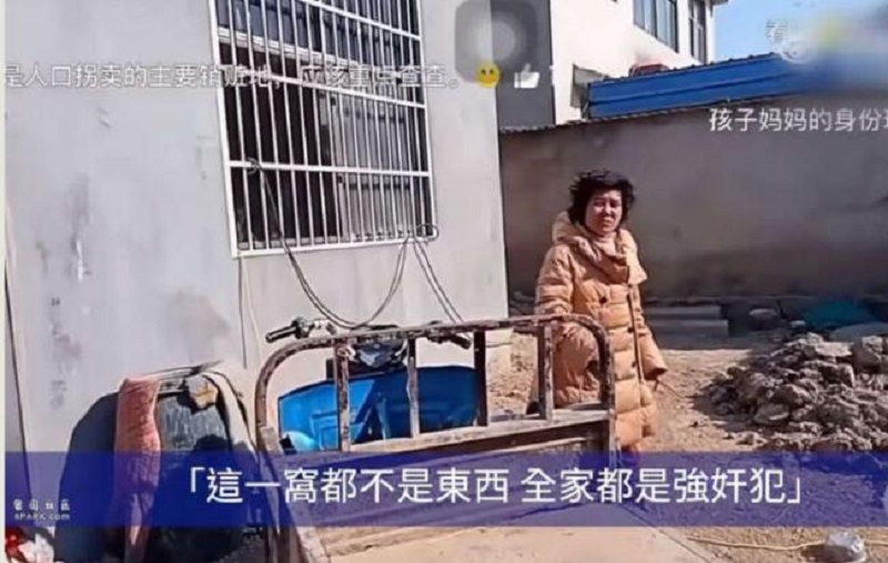 八孩母亲