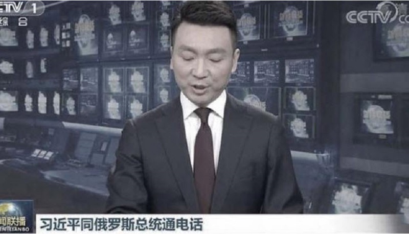 央视罕见插播习近平普京通话，相关片段随后被剪