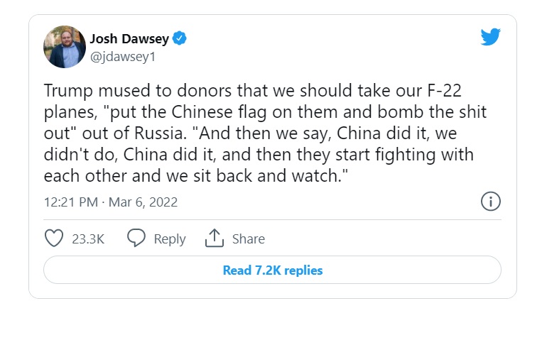 推特截图