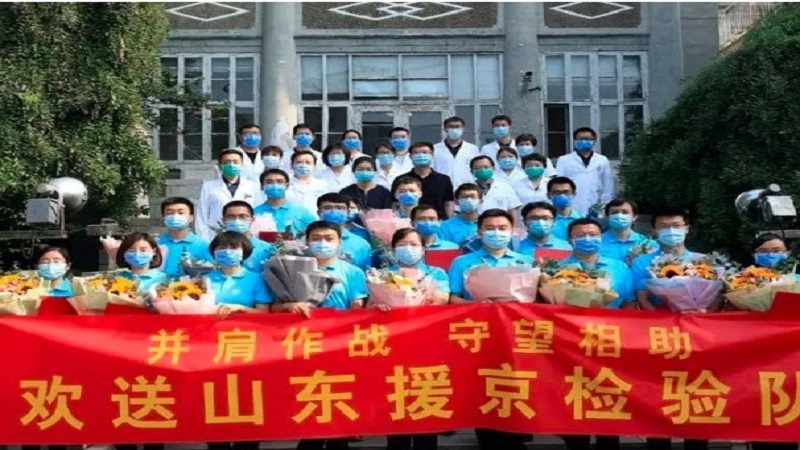 山东女博士率团支援核酸检测 累极猝死