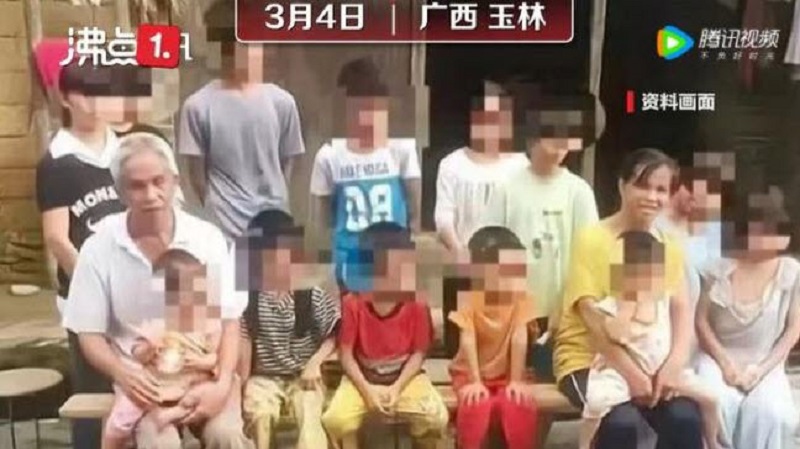广西夫妇生育15孩官方称不存在拐卖 网友直言不信