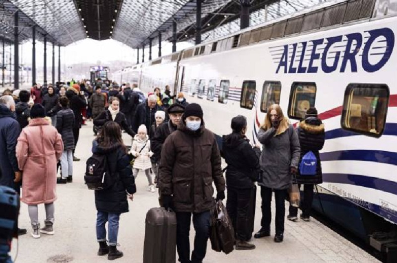 Allegro列车，芬兰，俄罗斯乘客