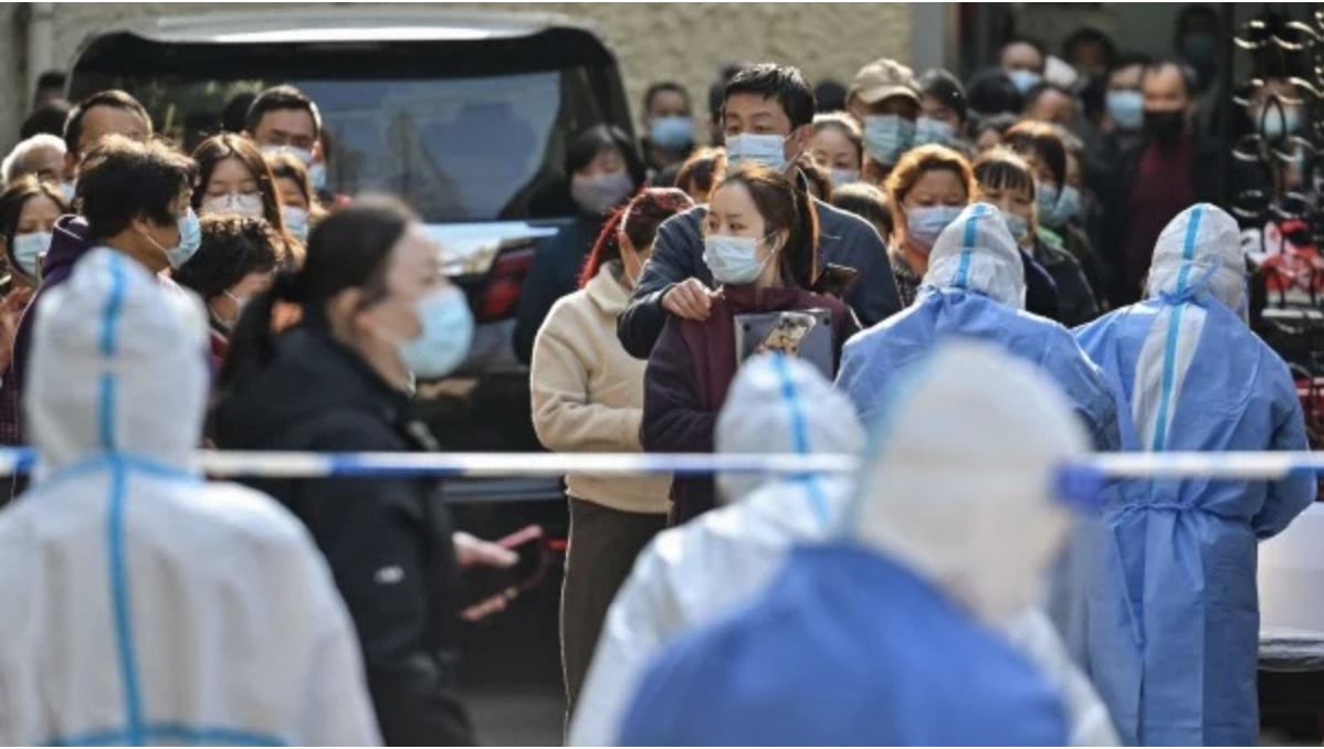 中國單日23省98城新增本土感染者近萬人，上海最嚴重