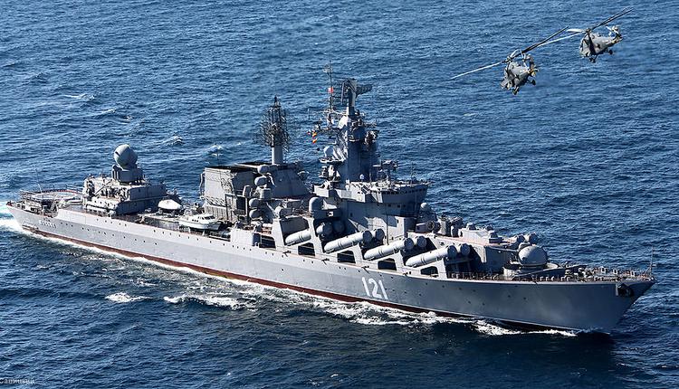 黑海舰队旗舰巡洋舰，莫斯科号，Moskva