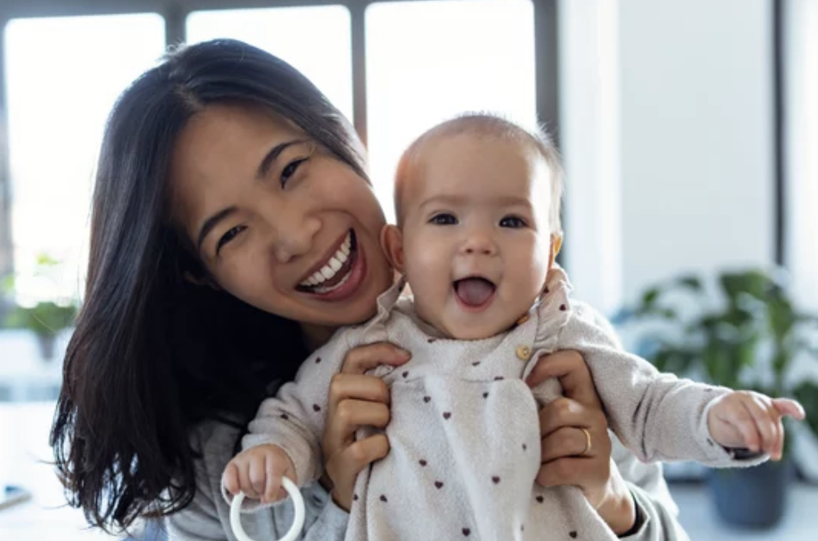 母亲，婴儿