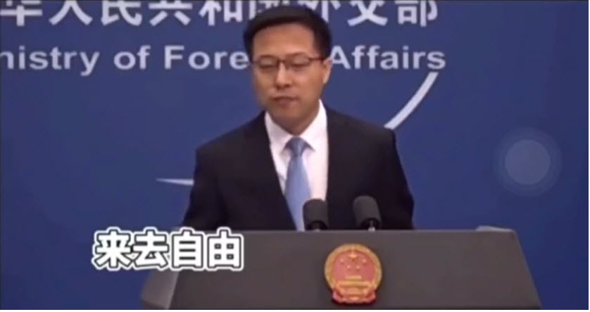 官媒称中国将限制出境 打脸赵立坚称中国来去自由