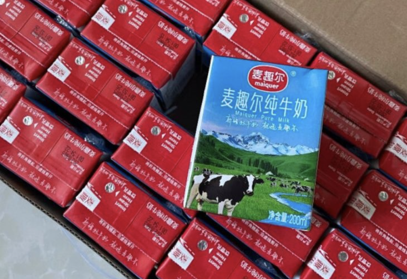 麦趣尔纯牛奶