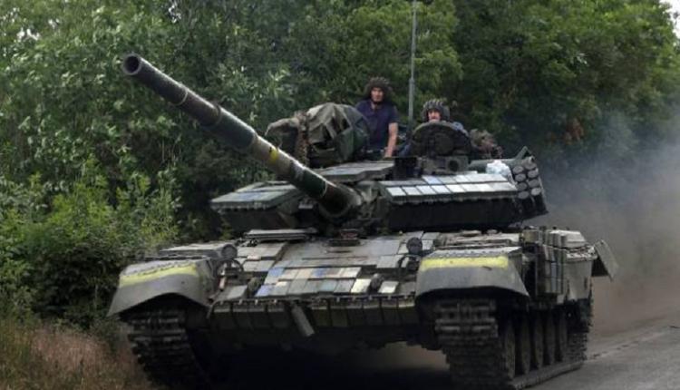Lysychansk，乌克兰士兵，坦克