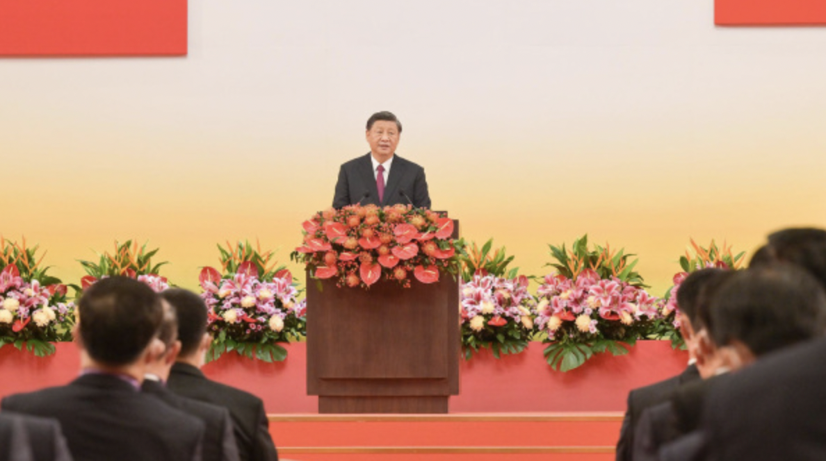 习近平在新政府就职典礼上发表讲话