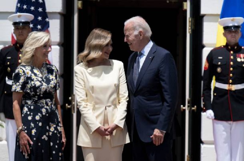 泽连斯卡娅，拜登，Jill Biden