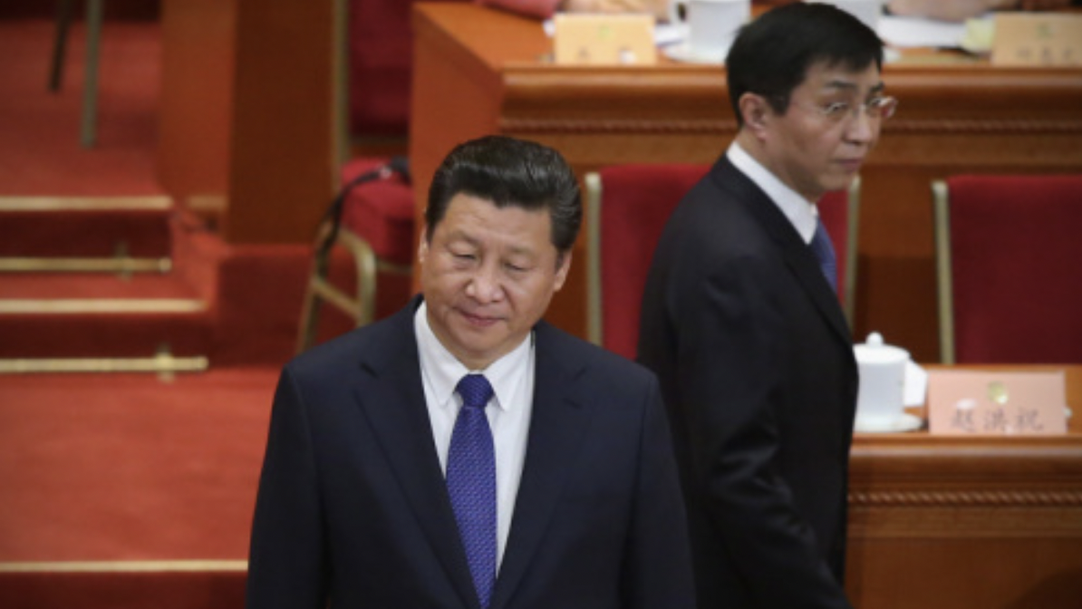 习近平和王沪宁