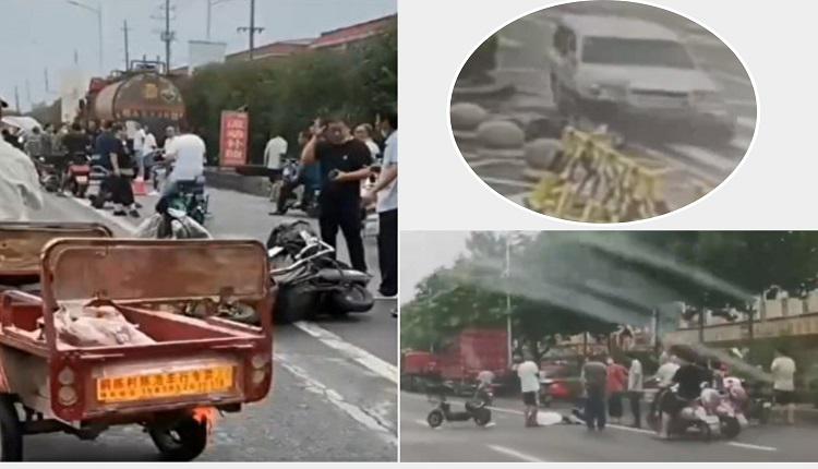 河南漯河市舞阳县2022年7月28日发生一辆汽车故意连撞多人的事故。