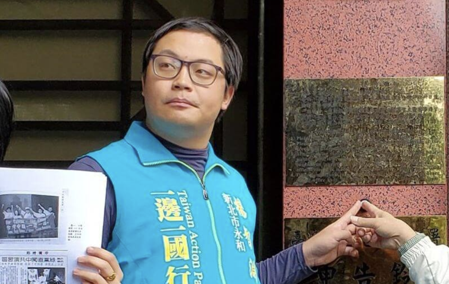 台湾民族党副主席杨智渊3日在中国被捕