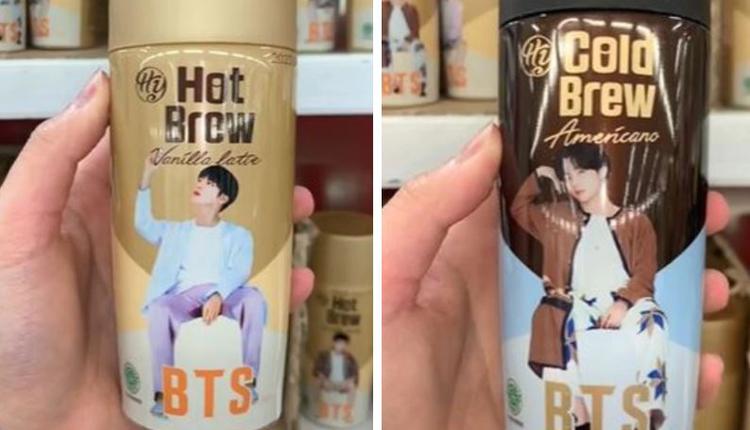 Coles推出韩国男团BTS系列咖啡 ，受到粉丝热捧。
