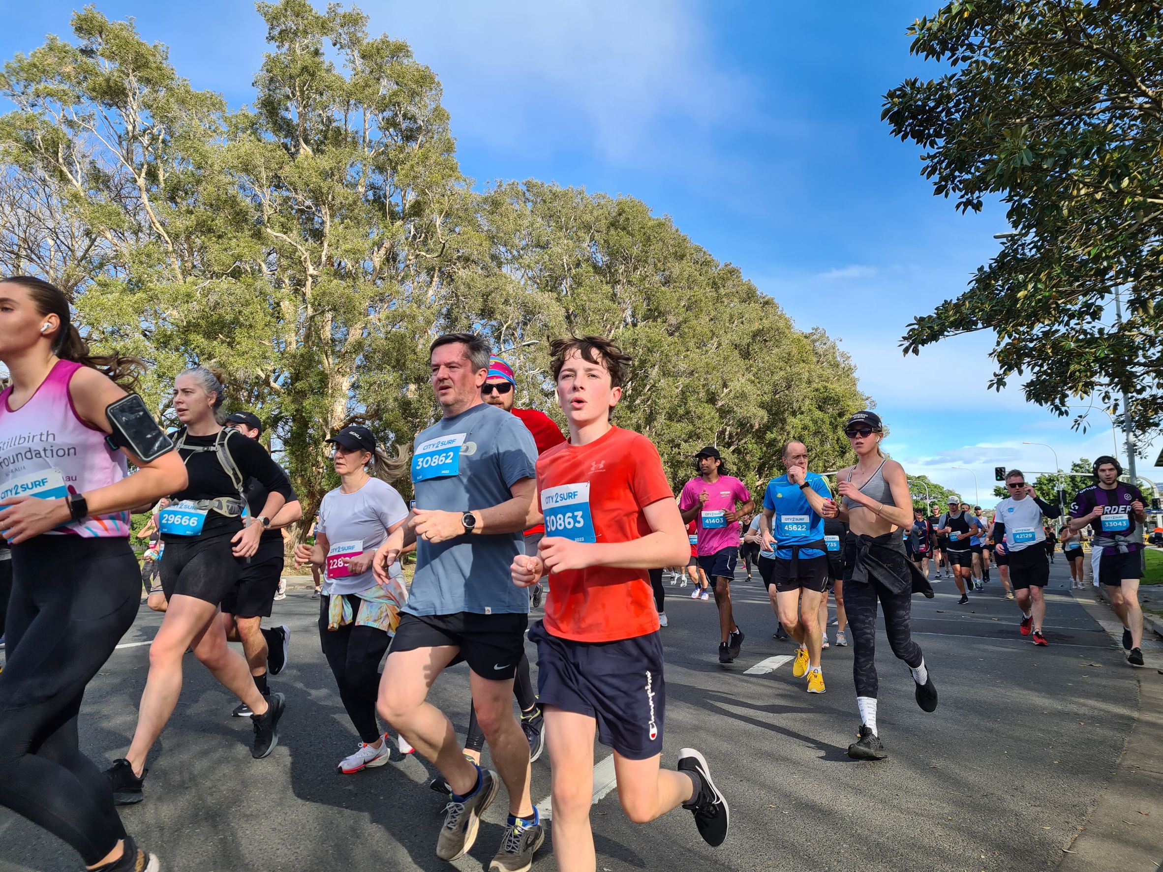 悉尼 City2Surf 长跑