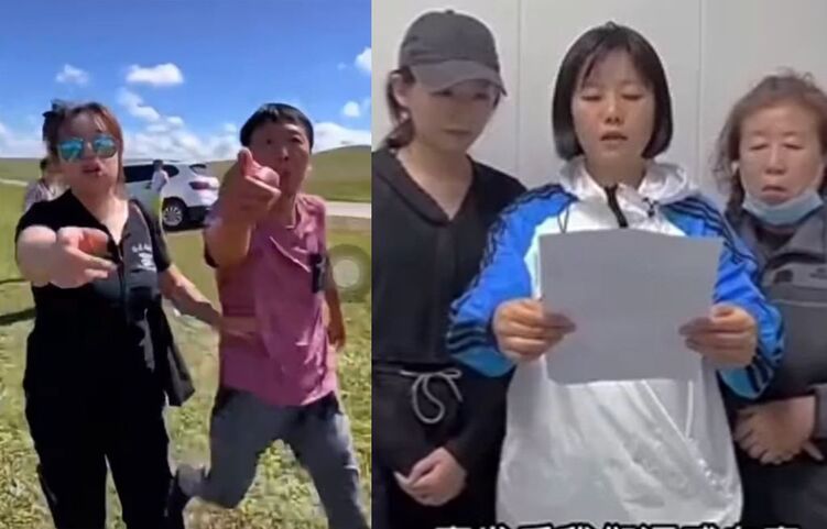 开车碾压内蒙古牧民草原 游客态度嚣张遭谴责